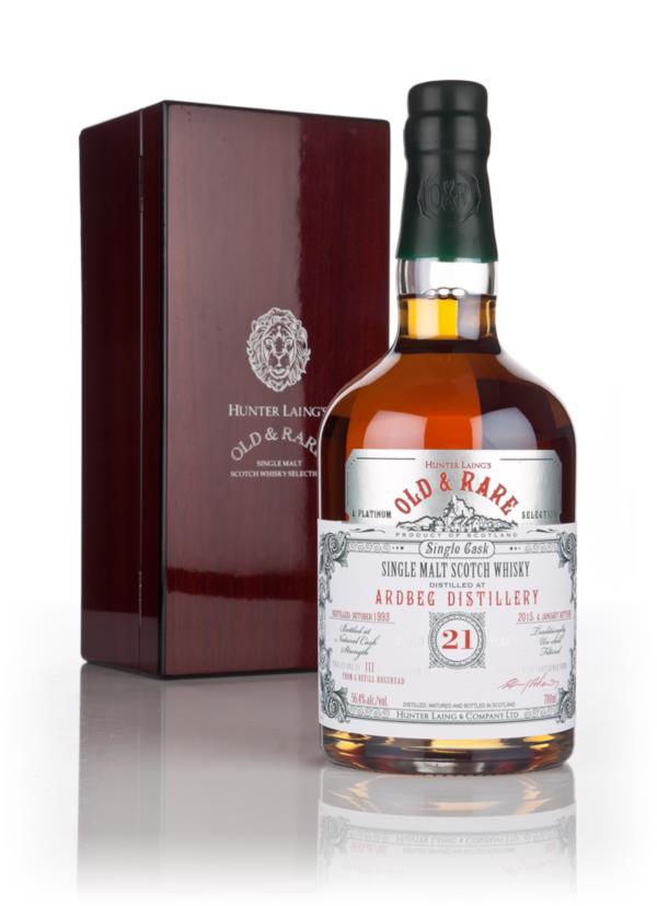 Ardbeg 21 Year Old 1993 - Old & Rare Platinum (Hunter Laing) Single Malt Whisky