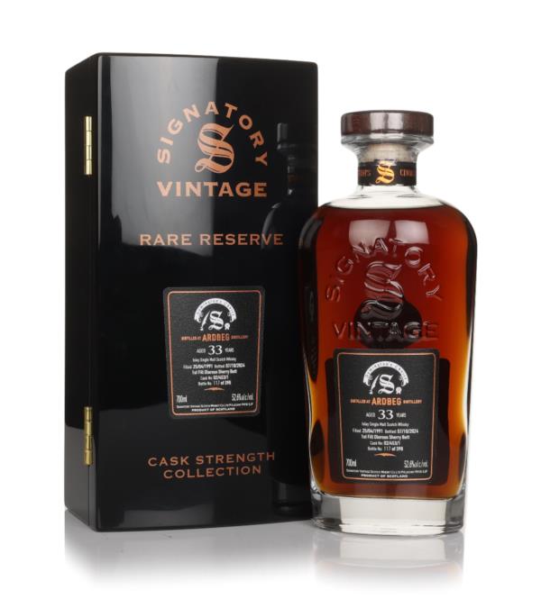 Ardbeg 33 Year Old 1991 (cask 02/453/1) - Cask Strength Collection Rar Single Malt Whisky