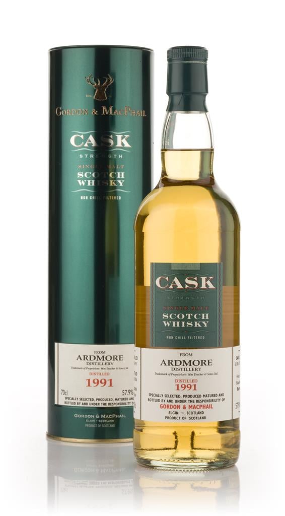 Ardmore 1991 - Cask Strength (Gordon and MacPhail) Single Malt Whisky