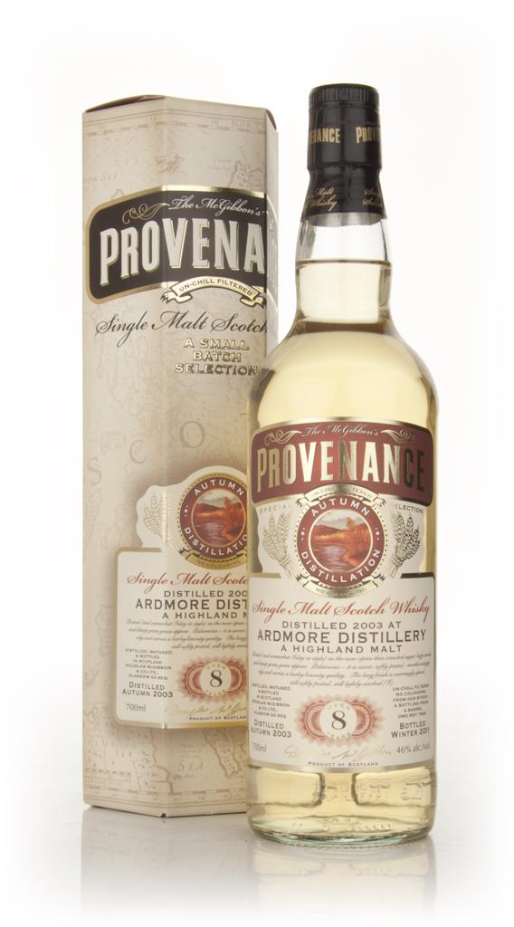 Ardmore 8 Year Old 2003 - Provenance (Douglas Laing) Single Malt Whisky