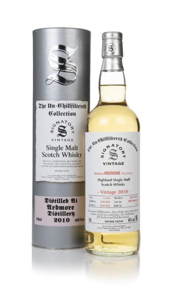 Ardmore 11 Year Old 2010 (casks 800975 & 800983) - Un-Chillfiltered Co Single Malt Whisky