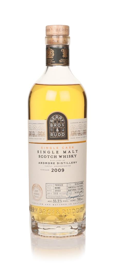Ardmore 2009 (cask 709322) (bottled 2022) - Berry Bros. & Rudd Single Malt Whisky