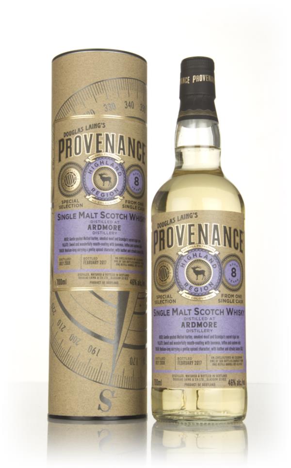 Ardmore 8 Year Old 2008 (cask 11632) - Provenance (Douglas Laing) Single Malt Whisky