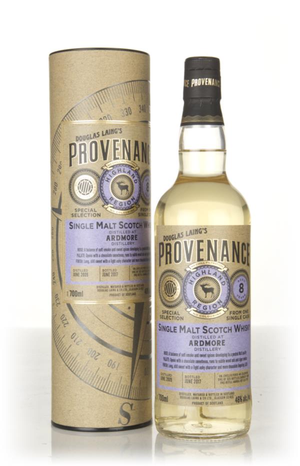 Ardmore 8 Year Old 2009 (cask 11796) - Provenance (Douglas Laing) Single Malt Whisky