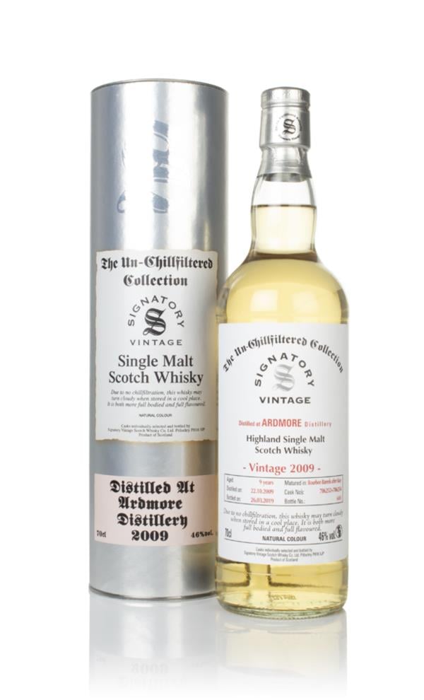 Ardmore 9 Year Old 2009 (casks 706252 & 706254) - Un-Chillfiltered Col Single Malt Whisky