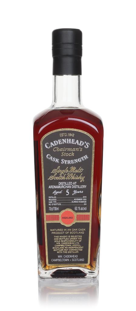 Ardnamurchan 5 Year Old 2019 - Cadenhead's Chairman's Stock Single Malt Whisky