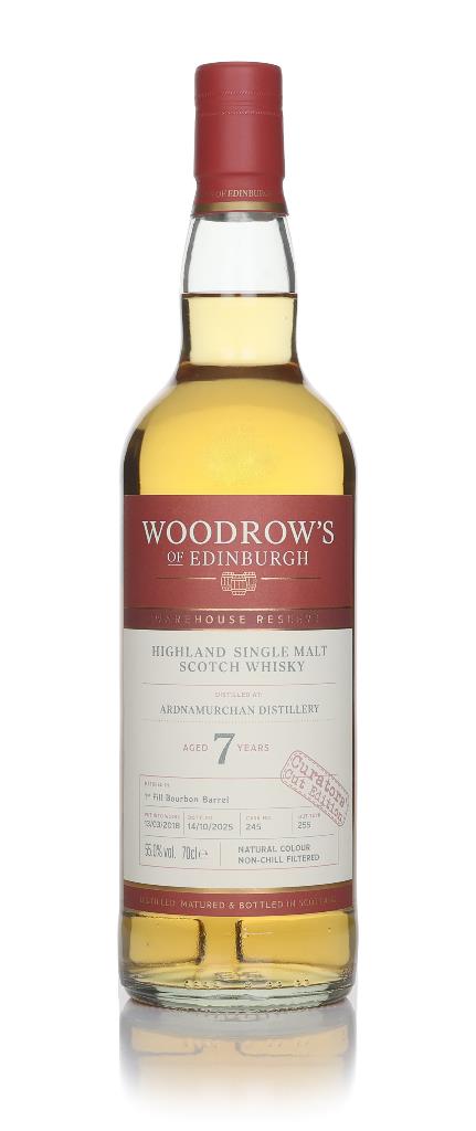 Ardnamurchan 7 Year Old 2018 - Woodrow's of Edinburgh Single Malt Whisky