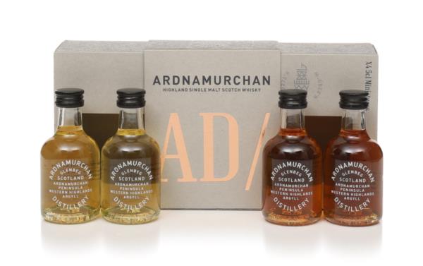Ardnamurchan AD/ Gift Pack (4 x 5cl) (No Box / Torn Label) Single Malt Whisky