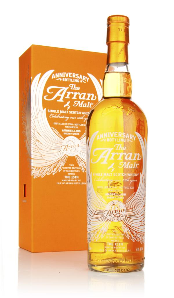 Arran 1999 (bottled 2010) - 15th Anniversary Amontillado Finish Single Malt Whisky
