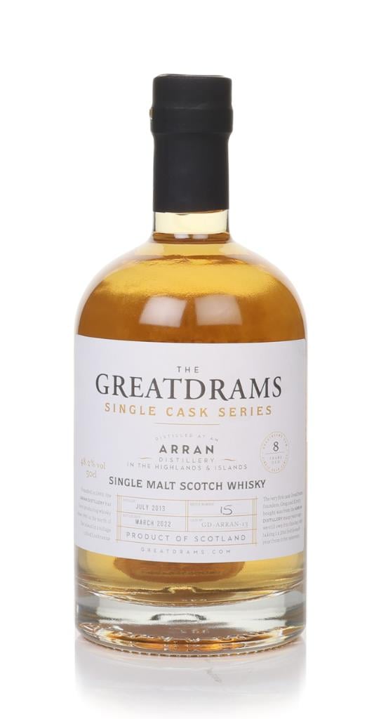 Arran 8 Year Old 2013 (cask GD-ARRAN-13) - Single Cask Series (GreatDr Single Malt Whisky