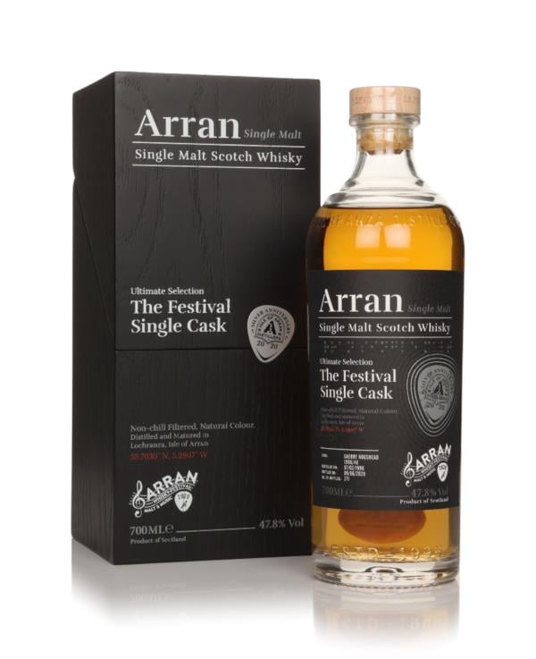 Arran Malt & Music Festival 2020 - 24 Year Old 1996 (cask 48) Single Malt Whisky