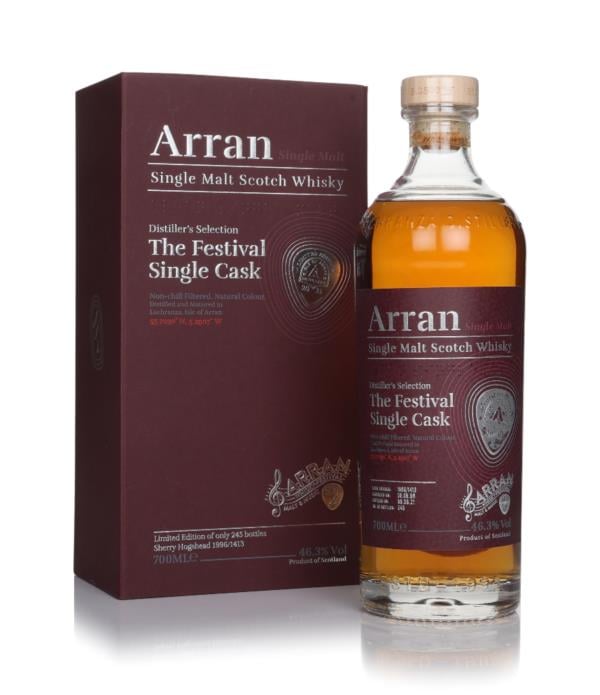 Arran Malt & Music Festival 2021 - 24 Year Old 1996 (cask 1413) Single Malt Whisky