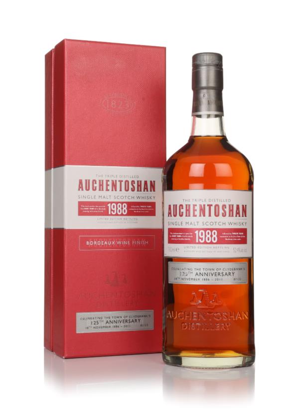 Auchentoshan 1988 Bordeaux Wine Cask Finish - Clydebank 125th Annivers Single Malt Whisky