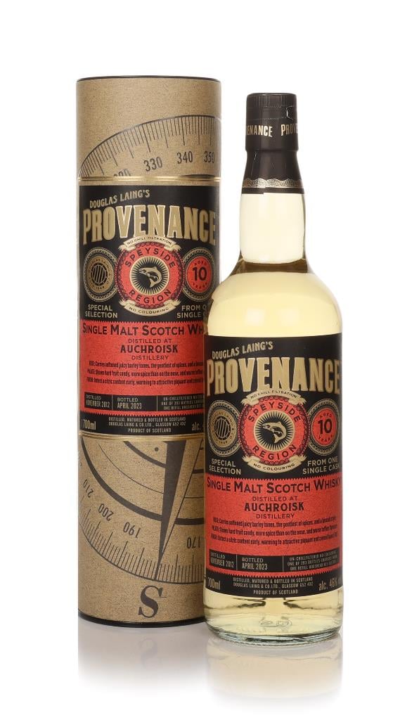 Auchroisk 10 Year Old 2012 (cask 17318) - Provenance (Douglas Laing) Single Malt Whisky