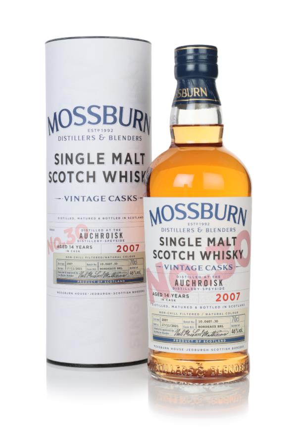 Auchroisk 14 Year Old 2007 - Vintage Casks (Mossburn) Single Malt Whisky