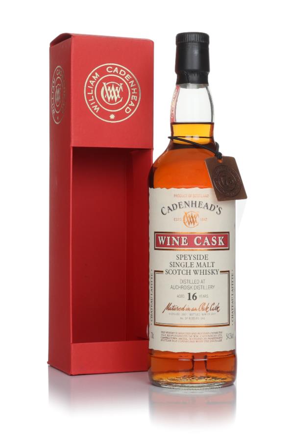 Auchroisk 16 Year Old 2001 - Wine Cask (WM Cadenhead) Single Malt Whisky