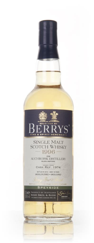 Auchroisk 18 Year Old 1996 (cask 1974) (Berry Bros. & Rudd) Single Malt Whisky