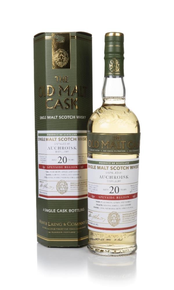 Auchroisk 20 Year Old 2000 (cask 18754) - Old Malt Cask (Hunter Laing) Single Malt Whisky