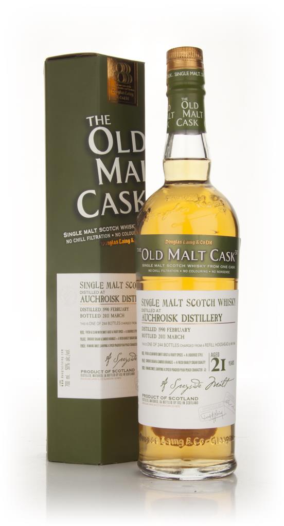 Auchroisk 21 Year Old 1990 - Old Malt Cask (Douglas Laing) Single Malt Whisky