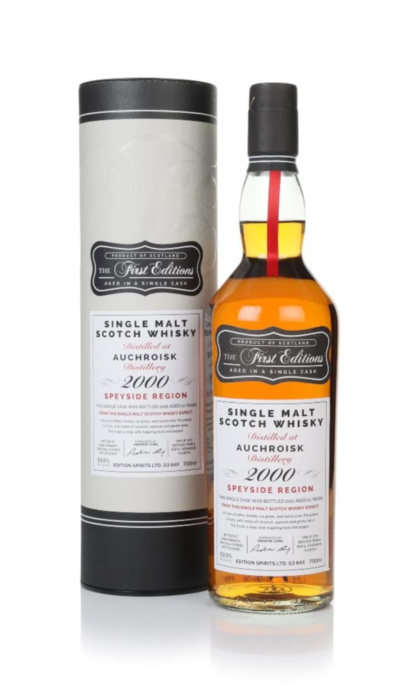 Auchroisk 21 Year Old 2000 (cask 18754) - The First Editions (Hunter L Single Malt Whisky