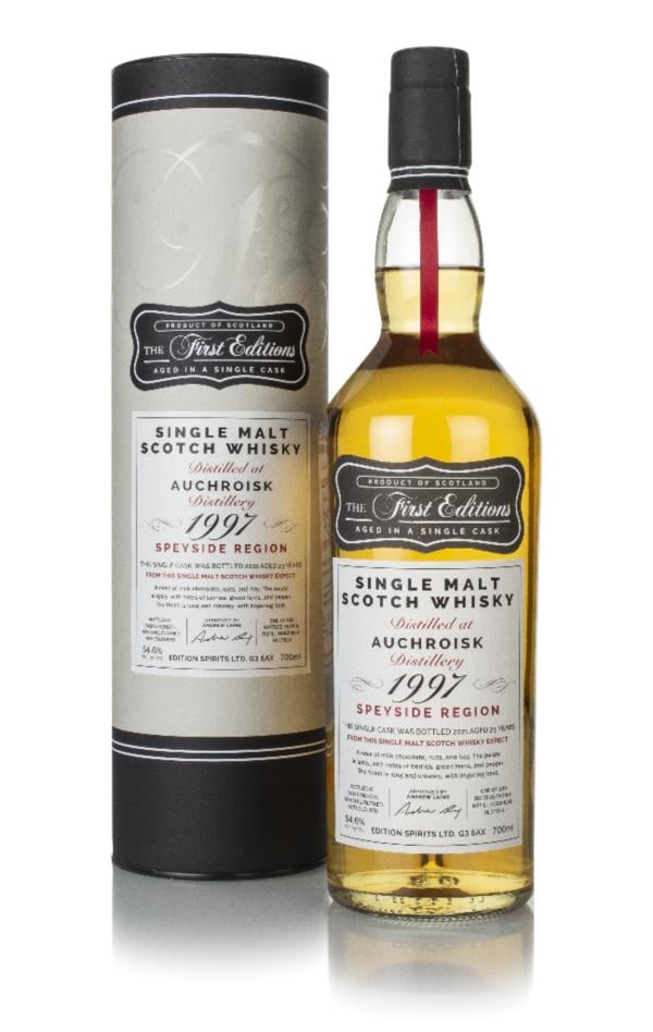 Auchroisk 23 Year Old 1997 (cask 17814) - The First Editions (Hunter L Single Malt Whisky