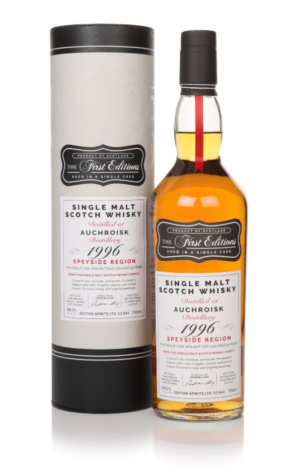 Auchroisk 25 Year Old 1996 (cask 19727) - The First Editions (Hunter L Single Malt Whisky