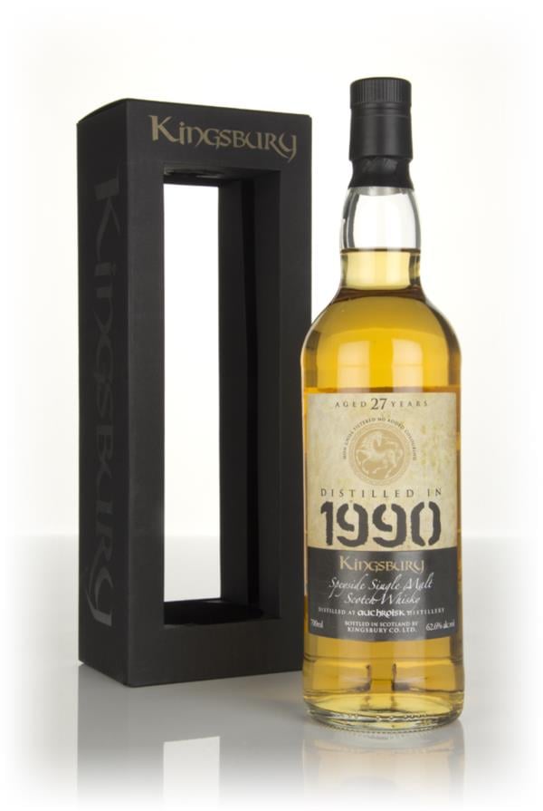Auchroisk 27 Year Old 1990 (cask 3654) - Kingsbury Single Malt Whisky