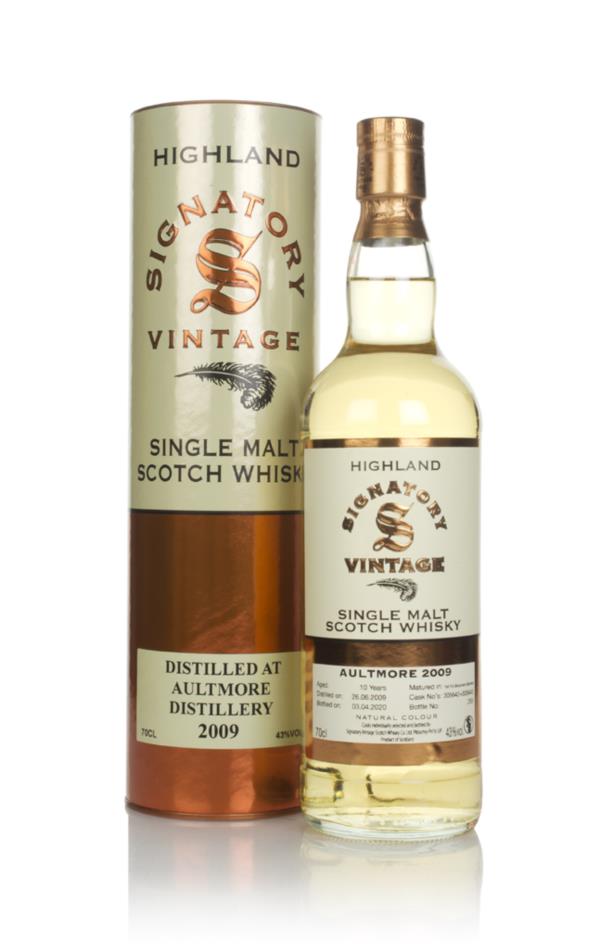 Aultmore 10 Year Old 2009 (casks 305642 & 305643) - Signatory Single Malt Whisky