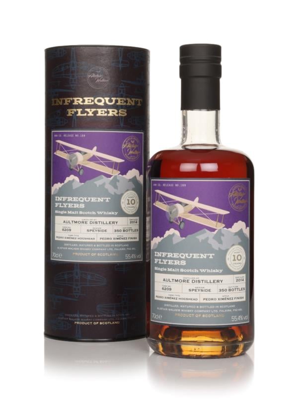 Aultmore 10 Year Old 2014 (cask 6209) - Infrequent Flyers (Alistair Wa Single Malt Whisky