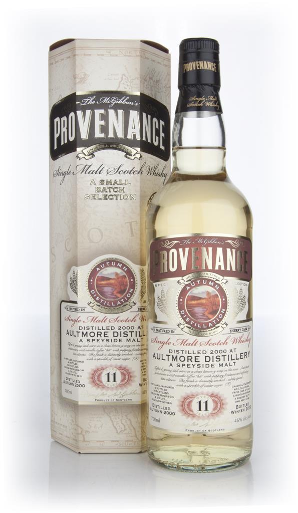 Aultmore 11 Year Old 2000 (cask 8188)  - Provenance (Douglas Laing) Single Malt Whisky