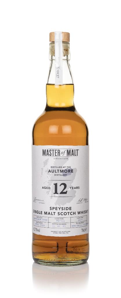 Aultmore 12 Year Old 2009 Single Cask (Master of Malt) Single Malt Whisky