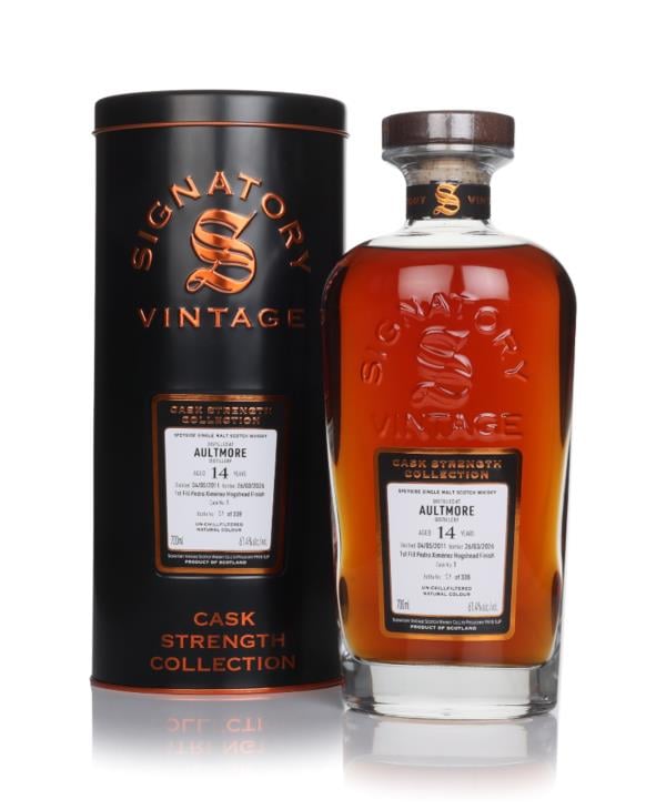 Aultmore 14 Year Old 2011 (Cask 1) - Cask Strength Collection (Signato Single Malt Whisky