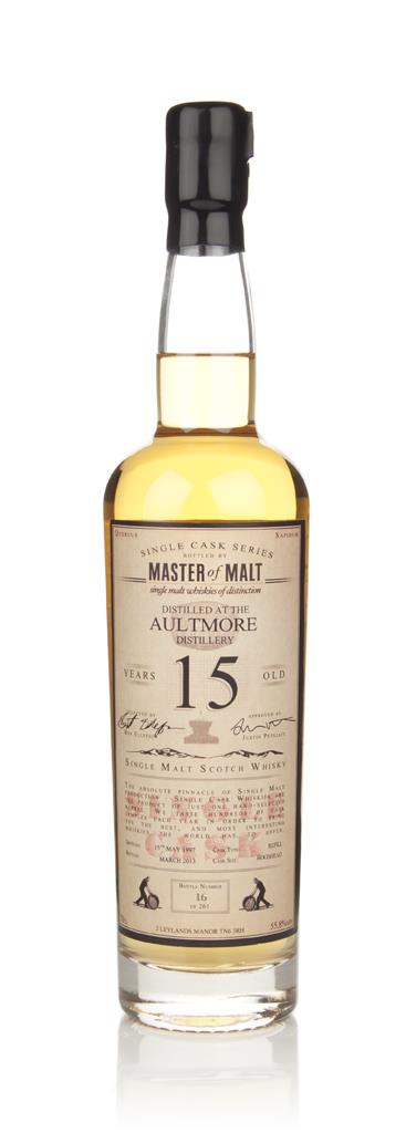 Aultmore 15 Year Old 1997 - Single Cask (Master of Malt) Single Malt Whisky