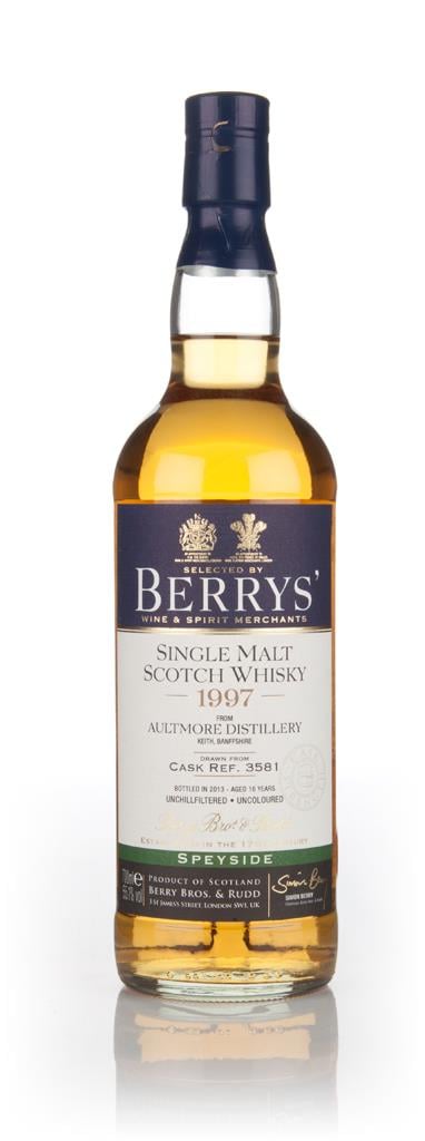 Aultmore 16 Year Old 1997 (cask 3581) (Berry Bros & Rudd) Single Malt Whisky