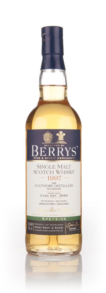 Aultmore 16 Year Old 1997 (cask 3584) (Berry Bros. & Rudd) Single Malt Whisky