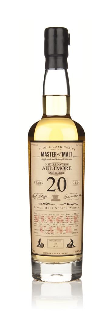 Aultmore 20 Year Old 1991 - Single Cask (Master of Malt) Single Malt Whisky