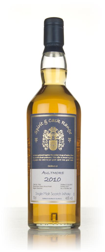 Aultmore 2010 (bottled 2017) (cask 9466) - Spirit & Cask Range Single Malt Whisky