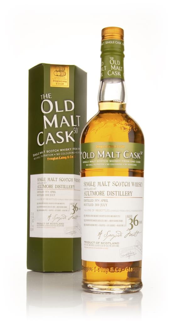 Aultmore 36 Year Old 1974 - Old Malt Cask (Douglas Laing) Single Malt Whisky