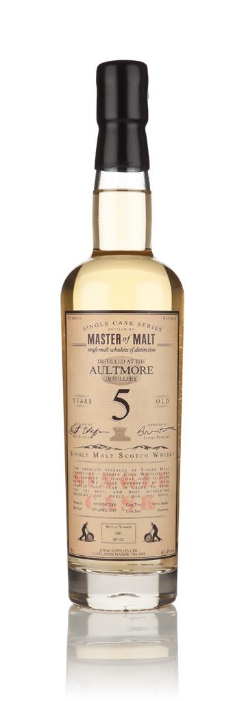 Aultmore 5 Year Old 2009 - Single Cask (Master of Malt) Single Malt Whisky