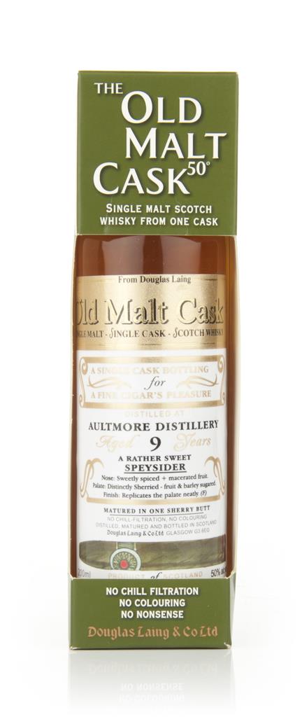 Aultmore 9 Year Old Cigar Malt - Old Malt Cask (Douglas Laing) 20cl Single Malt Whisky