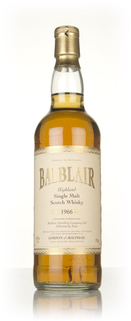 Balblair 40 Year Old 1966 (Gordon & MacPhail) Single Malt Whisky
