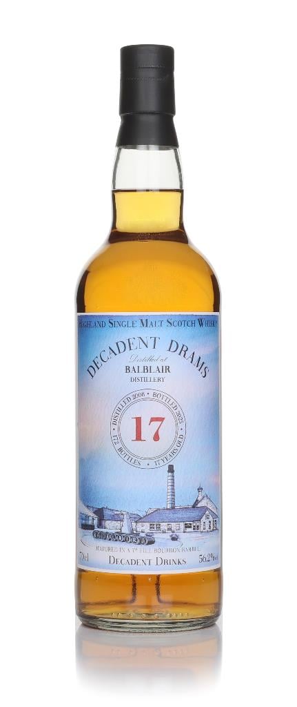 Balblair 17 Year Old 2008 - Decadent Drams (Decadent Drinks) Single Malt Whisky