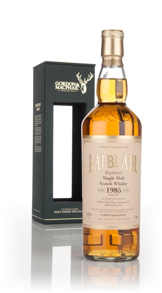 Balblair 1985 (bottled 2015) (Gordon & MacPhail) Single Malt Whisky