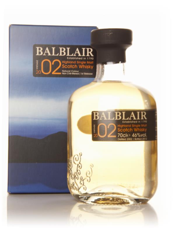 Balblair 2002 - 1st Release Single Malt Whisky