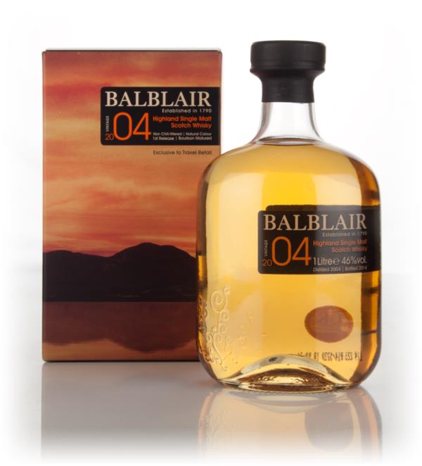 Balblair 2004 Bourbon Matured - 1st Release Single Malt Whisky