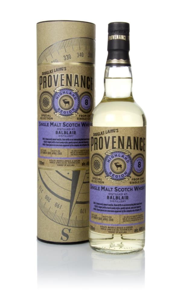 Balblair 8 Year Old 2010 (cask 13291) - Provenance (Douglas Laing) Single Malt Whisky