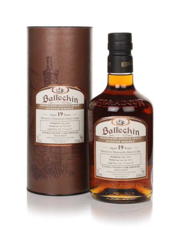 Ballechin 19 Year Old 2004 (casks 269, 274 & 275) Manzanilla Casks Sma Single Malt Whisky