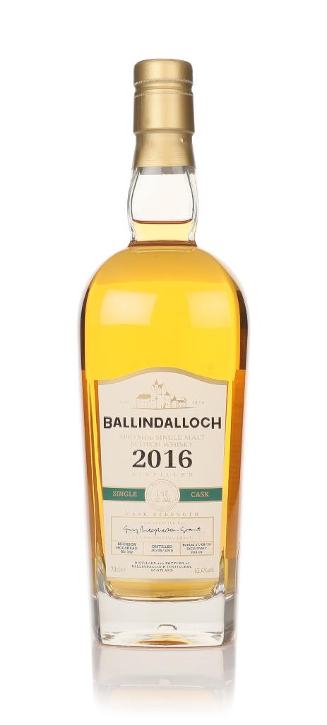 Ballindalloch 8 Year Old 2016 (cask 352) - Bourbon Cask Single Malt Whisky