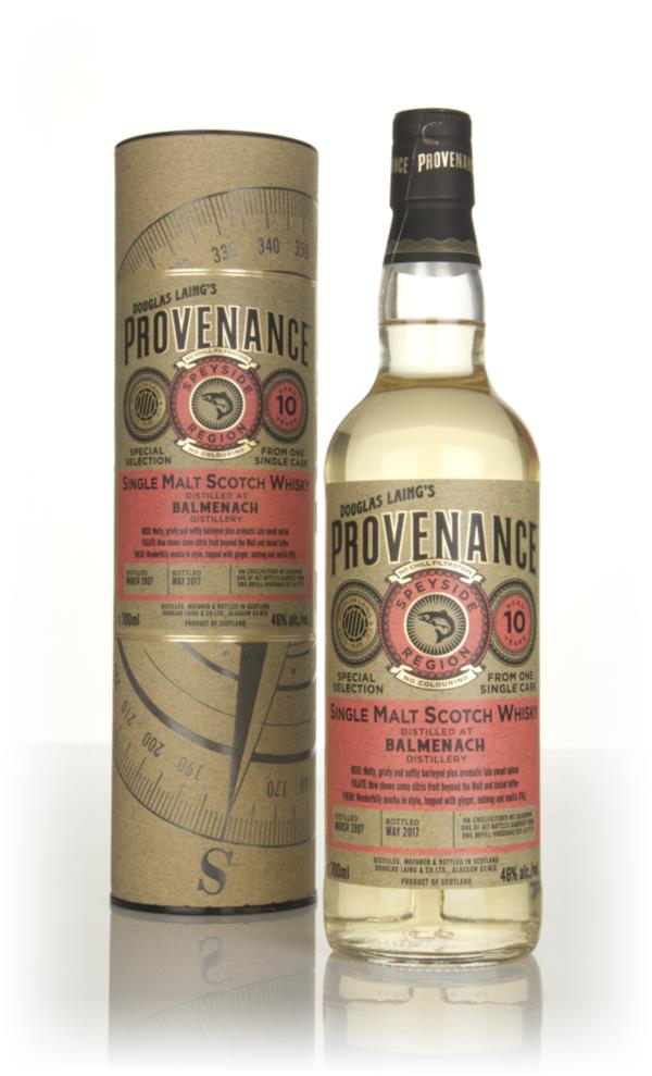 Balmenach 10 Year Old 2007 (cask 11774) - Provenance (Douglas Laing) Single Malt Whisky