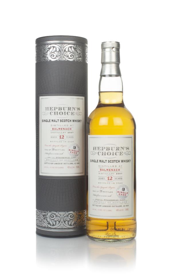 Balmenach 12 Year Old 2007 - Hepburn's Choice (Langside) Single Malt Whisky